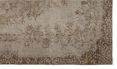 Atina Gri Eskitme Yün El Dokuma Halısı 171 x 292 Apex Unique