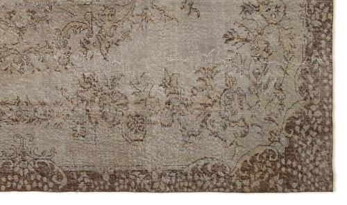 Atina Gri Eskitme Yün El Dokuma Halısı 171 x 292 Apex Unique