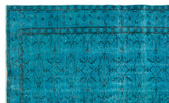 Atina Turkuaz Eskitme Yün El Dokuma Halısı 177 x 289 Apex Unique