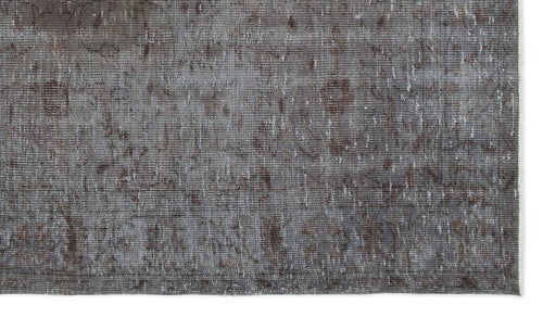 Atina Gri Eskitme Yün El Dokuma Halısı 158 x 270 Apex Unique