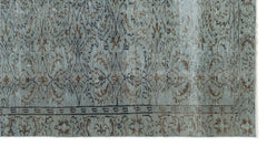 Atina Gri Eskitme Yün El Dokuma Halısı 142 x 258 Apex Unique