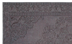 Atina Gri Eskitme Yün El Dokuma Halısı 173 x 280 Apex Unique