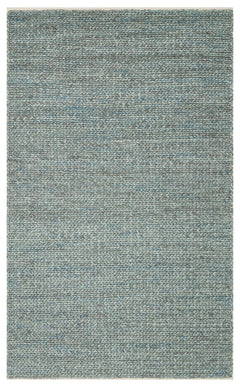 Ybbs Mavi Modern Antibakteriyel Hav Toz Vermez Yıkanabilir Kaymaz Modern İnce Dokuma Kilim Eko