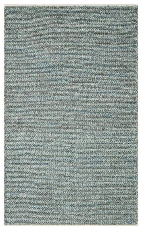 Ybbs Mavi Modern Antibakteriyel Hav Toz Vermez Yıkanabilir Kaymaz Modern İnce Dokuma Kilim Eko