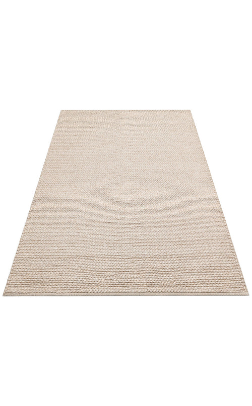 Zistersdorf Bej Modern Antibakteriyel Hav Toz Vermez Yıkanabilir Kaymaz Modern İnce Dokuma Kilim Eko