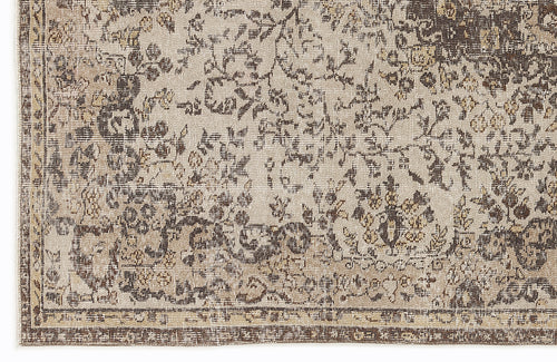 Atina Bej Eskitme Yün El Dokuma Halısı 156 x 273 Apex Unique