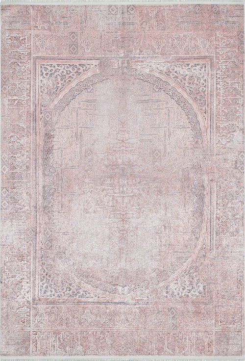 Andimesk Pembe Klasik Dijital Baskı Halı - Dijital Baskı - HALI.NET