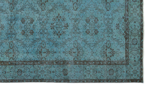 Atina 18686 Turkuaz Eskitme Yün El Dokuma Halısı 170 x 292 - El Dokuma - HALI.NET