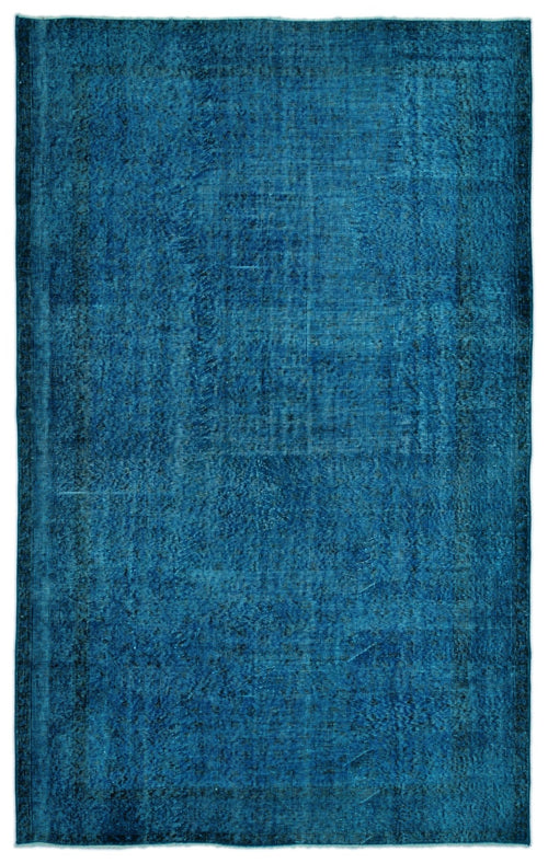 Atina 22795 Mavi Eskitme Yün El Dokuma Halısı 175 x 286 - El Dokuma - HALI.NET