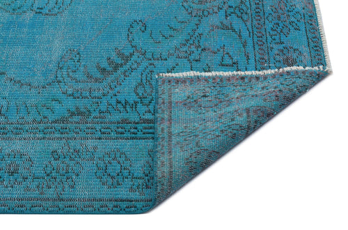 Atina 28732 Turkuaz Eskitme Yün El Dokuma Halısı 167 x 268 - El Dokuma - HALI.NET