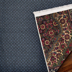 Bordo Göbekli Modern Etnik Desenli Halı  | Makinada Yıkanabilir | Hav Toz Vermez | Leke Tutmayaz | Kaymaz Taban | Dijital Makine Baskı | Salon Yolluk Mutfak Halısı