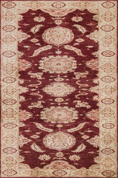 Bordo Madalyon Modern Etnik Desenli Halı  | Makinada Yıkanabilir | Hav Toz Vermez | Leke Tutmayan | Kaymaz Taban | Dijital Makine Baskı | Salon Yolluk Mutfak Halısı