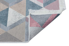 Yıkanabilir Çift Taraflı Modern Desenli Dokuma Kilim