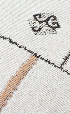 Yıkanabilir Çift Taraflı Modern Desenli Dokuma Kilim