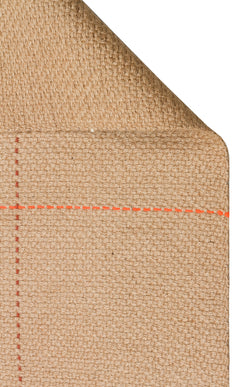 Jüt ve Pamuk ile Üretilen Çift Taraflı Modern Kilim