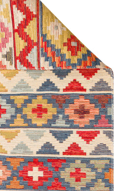 Yıkanabilir Çift Taraflı Kullanıma Uygun Yumuşak Tuşeli Otantik Kilim