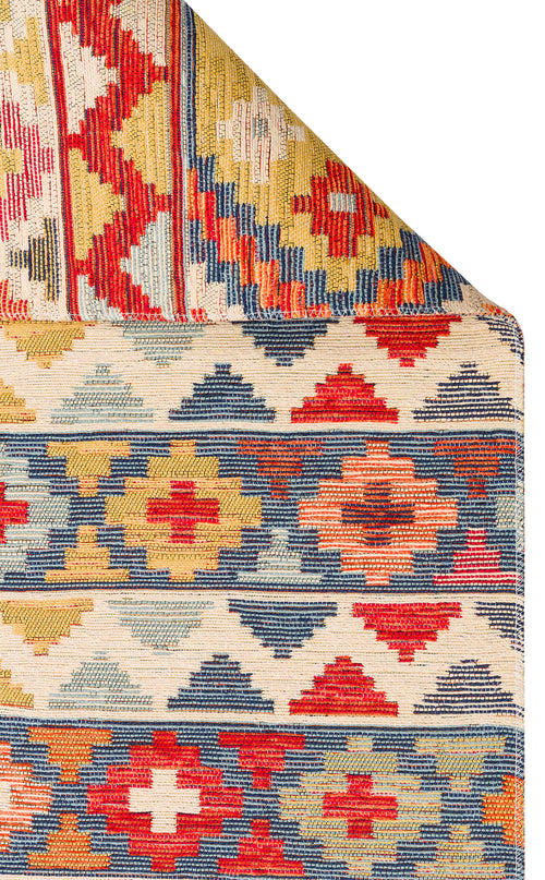 Yıkanabilir Çift Taraflı Kullanıma Uygun Yumuşak Tuşeli Otantik Kilim