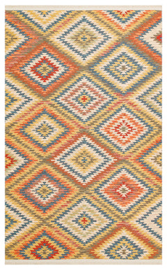 Yıkanabilir Çift Taraflı Kullanıma Uygun Yumuşak Tuşeli Otantik Kilim