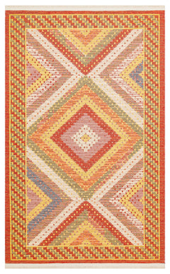 Yıkanabilir Çift Taraflı Kullanıma Uygun Yumuşak Tuşeli Otantik Kilim