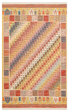 Yıkanabilir Çift Taraflı Kullanıma Uygun Yumuşak Tuşeli Otantik Kilim