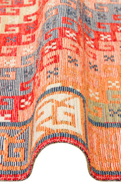 Yıkanabilir Çift Taraflı Kullanıma Uygun Yumuşak Tuşeli Otantik Kilim