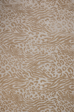 Sunbeam Kahverengi Geometrik Polyester Makine Halısı