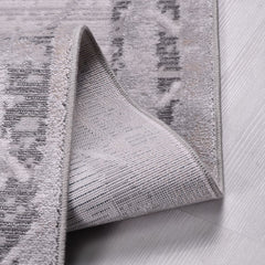 Gri Modern Akrilik Makine Halısı