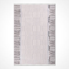 Krem Modern Mikropolyester Makine Halısı