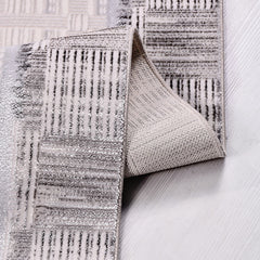 Krem Modern Mikropolyester Makine Halısı