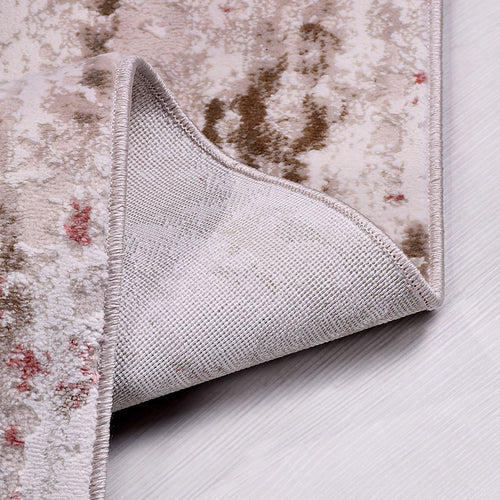 Kahverengi Modern Mikropolyester Makine Halısı