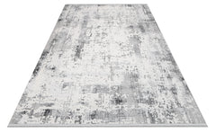 Maya Gri Modern Polyester Makine Halısı