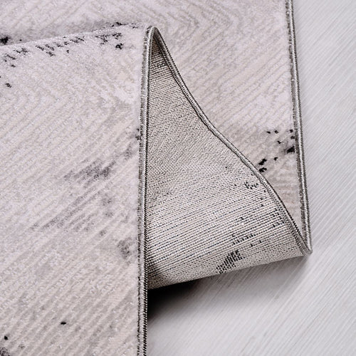 Gri Modern Mikropolyester Makine Halısı