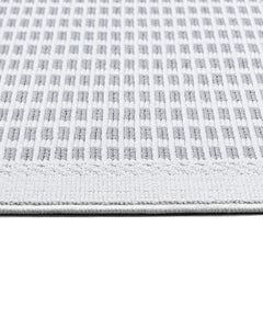 Mahogany Gri Çizgili Polyester Makine Halısı