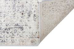Hav Toz Vermez Yıkanabilir Eskitme Desenli Modern Makine Halısı