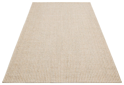 Hasır Görünümlü Kaymaz Renkli Dokuma Modern Kilim Halı