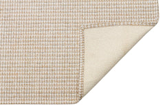 Hasır Görünümlü Kaymaz Renkli Dokuma Modern Kilim Halı