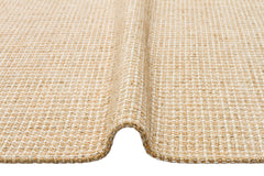 Hasır Görünümlü Kaymaz Renkli Dokuma Modern Kilim Halı