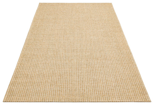 Hasır Görünümlü Kaymaz Renkli Dokuma Modern Kilim Halı