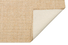 Hasır Görünümlü Kaymaz Renkli Dokuma Modern Kilim Halı