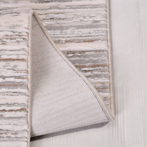 Gri Modern Akrilik Makine Halısı