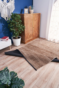 Halınet Sacramento Bej Geometrik Polyester Makine Halısı