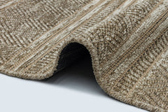 Halınet Kansas City Vizon Geometrik Polyester Makine Halısı