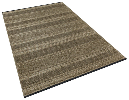 Halınet Kansas City Vizon Geometrik Polyester Makine Halısı