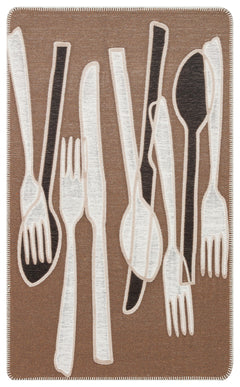 Yıkanabilir Kaymaz Tabanlı Modern Pamuk Kilim