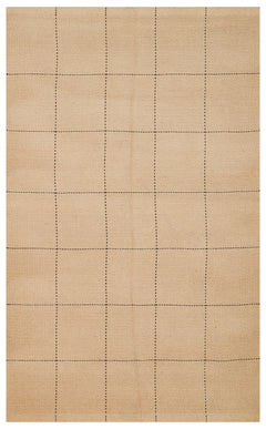 Jüt ve Pamuk ile Üretilen Çift Taraflı Modern Kilim