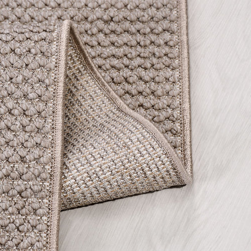 Bej Düz Polyester Makine Halısı