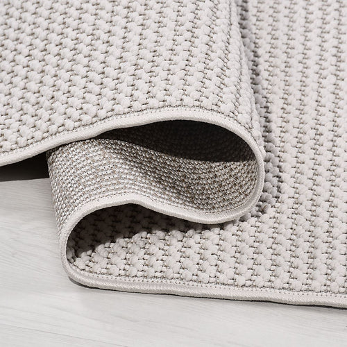 Beyaz Düz Polyester Makine Halısı