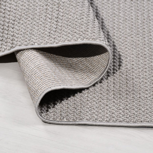 Gri Düz Polyester Makine Halısı