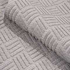 Gri Modern Polyester Makine Halısı