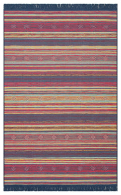 Yıkanabilir Modern Desenli Dokuma Kilim
